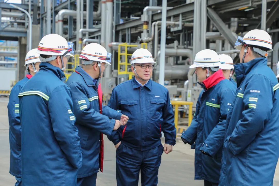 李明(ming)董事長(zhǎng)帶隊開(kai)展安全(quán)檢查